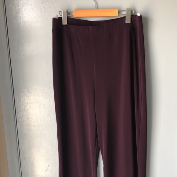 Kim & Co. High Rise Brazil Knit Palazzo Zen Pant - Picture 3 of 6